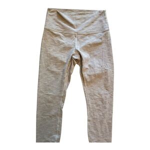 Lululemon Align Gray Striped Leggings Size 8